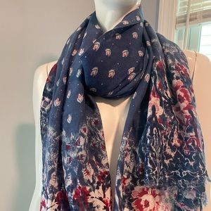 *NWOT* Nordstrom Floral Print Scarf